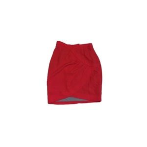 Anthropologie Leifsdottir Red Petal Skirt - Women’s Size 4